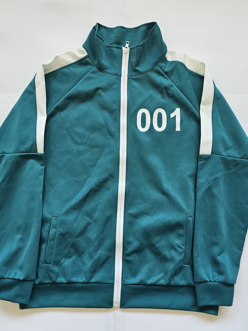 Netflix's Squid Game Player #001 Jacket Sz. Medium Halloween Costume Cosplay